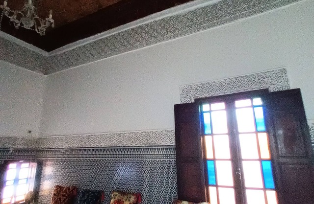 Traditional Dar in Fes Jdid 360° view terrace