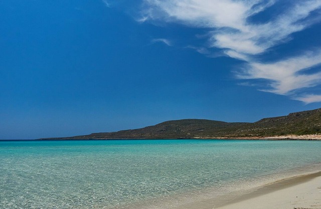Traditional stone house with views of sea and mountains, sleeps four.