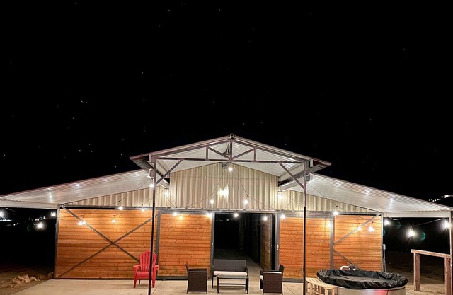 Tranquil Joshua Tree Cabin 360 Views Game Room Firepit