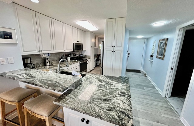 Tranquility and relaxation in your beautiful Gold-rated ocean front condo!