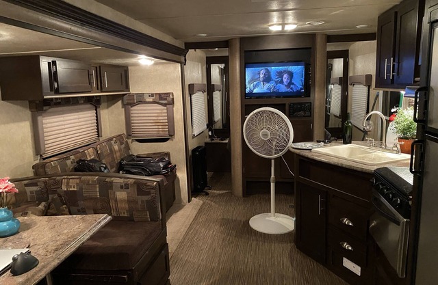 Travel Trailer on 125 acres to relax and take walks