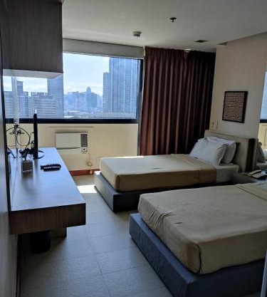 Twin Beds Studio Room with City View