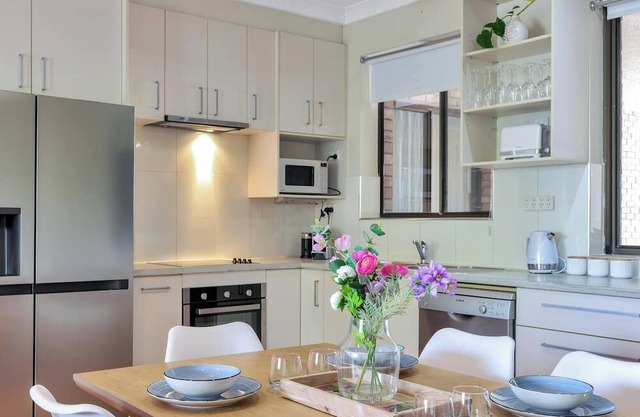 Two bedroom apartment overlooking the beautiful Nightcliff foreshore .