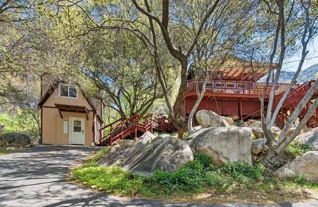 Two cabins in one property (tinyhouse+treehouse)