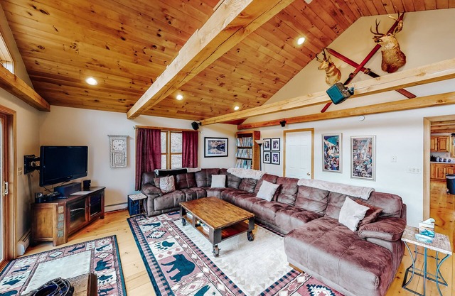Two-story, dog-friendly house with wood fireplace
