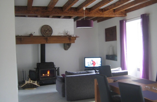 Typical Béarnaise house in the Ossau valley near Laruns Gourette
