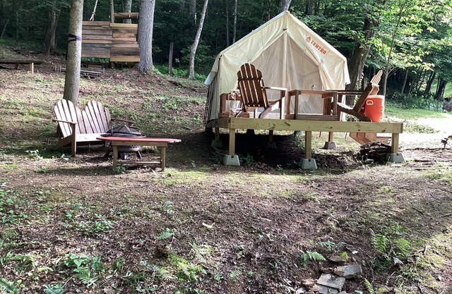 Ultimate Glamping in the mountains of Tennessee Pet and Kid Friendly with games