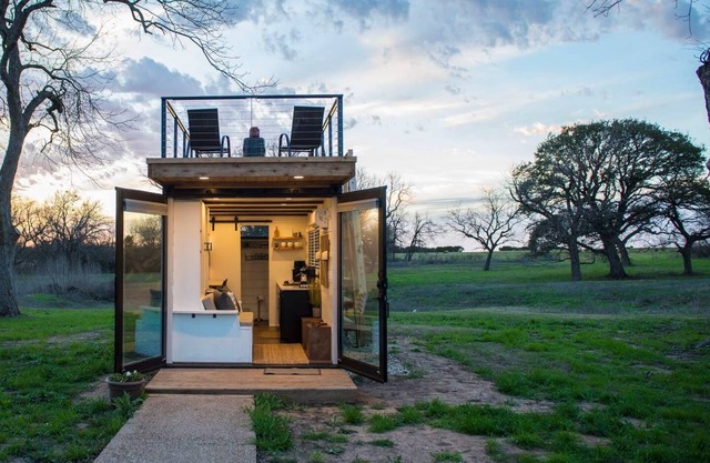 Unique Container Home in Waco