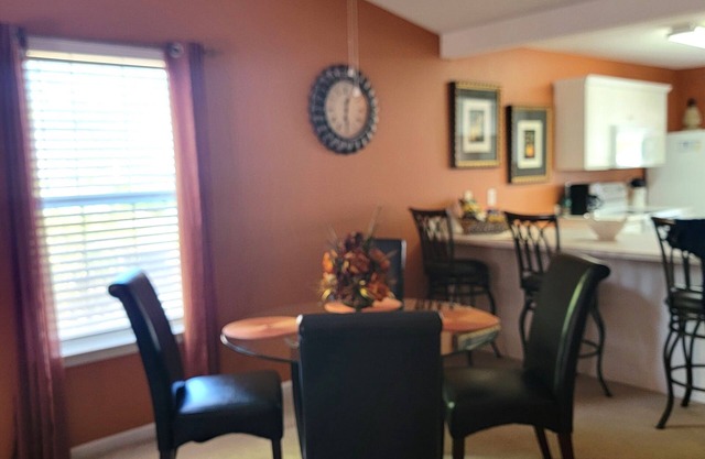 Unplug and Enjoy a cozy home with a backyard patio, grill, and free Wi-Fi.