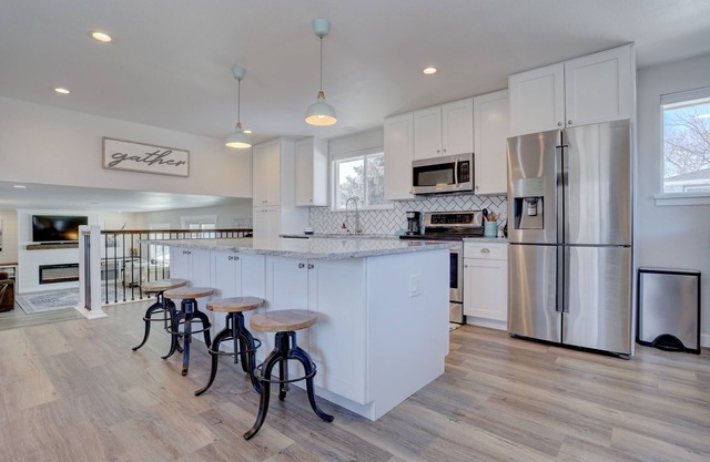 Updated home with game room, large yard, 20 min to DT Denver