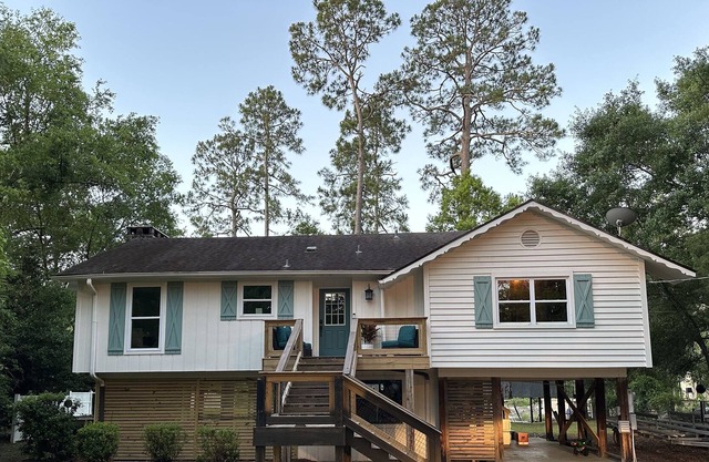 Updated home with water access and boat lift.