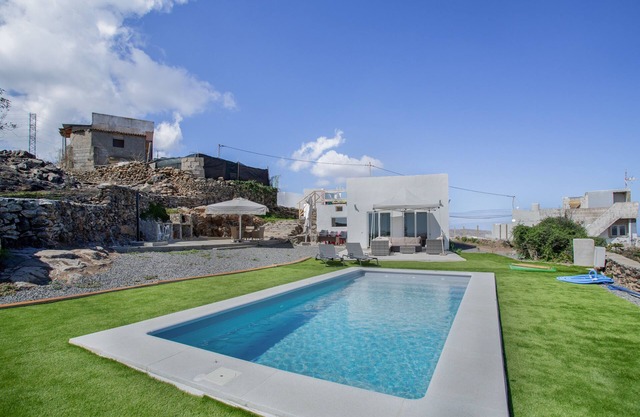 Vacation Villa 'Alegría' with Sea View, Private Pool and Wi-Fi