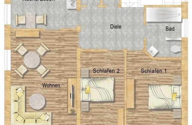 Vacation apartment/apartment for 6 guests with 85m² in Lierschied (129648)