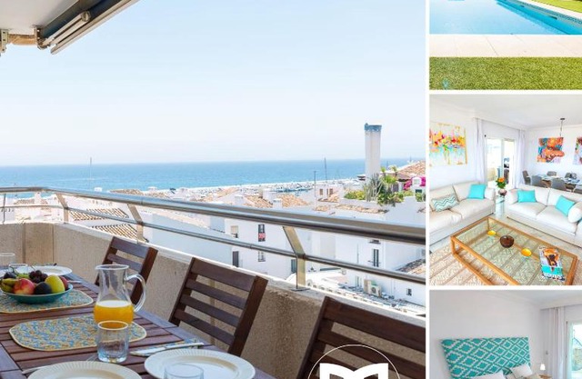 VACATION MARBELLA I Puerto Banus Sea Front, Best View, 24-7 Security, Pool