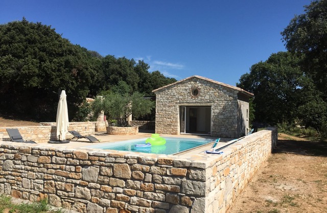 Very beautiful medieval building panoramic view heated pool