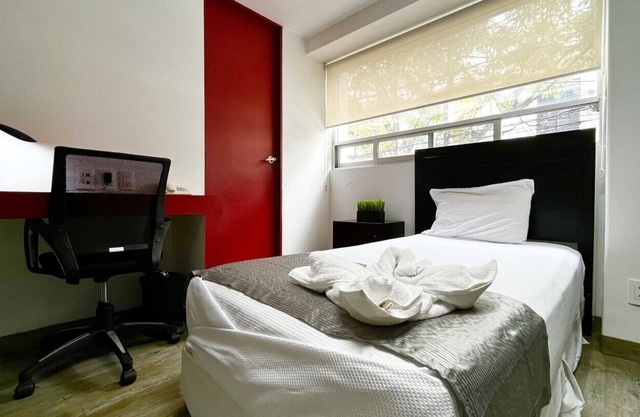 VH | Comfy Suite Escandón | Rooftop + Washing Room | 56