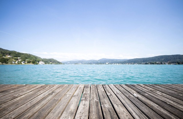 Villa am Wörthersee with private dock