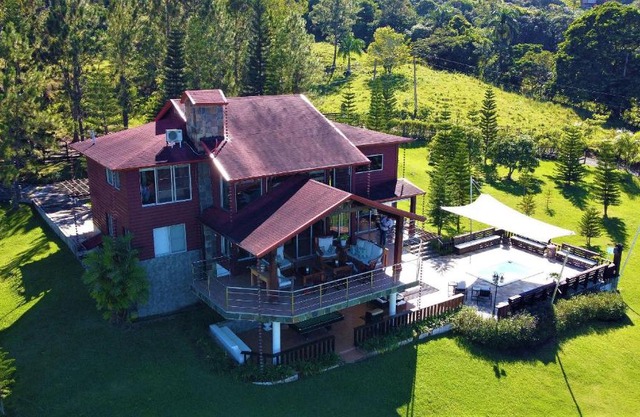 Villa Bartolo By Hospedify - Lujo y mejor vista de Jarabacoa Piscina Billar Rio