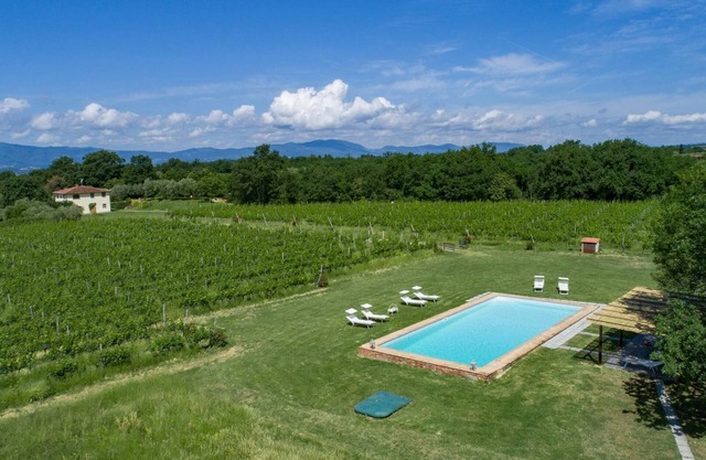 Villa dei Cavalli, Terranuova Bracciolini, Arezzo and Cortona
