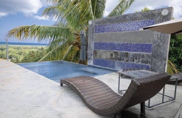 Villa Fede Río San Juan piscina agua caliente y vista al mar y la montaña