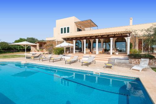 Villa Korema en Portocolom, Pool, Bbq, Wifi