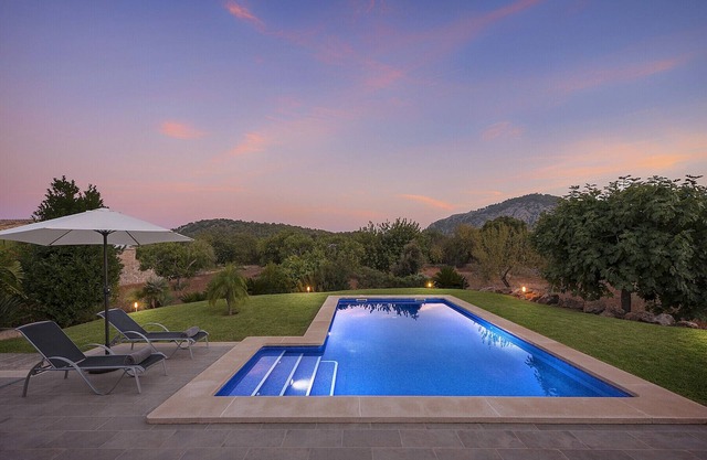Villa La Sort bright Majorcan stone villa on one level in the countryside
