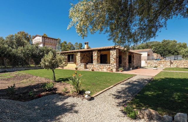 Villa “Licia San Pietro” with Sea View, Wi-Fi, Air Conditioning, Terrace & Garden