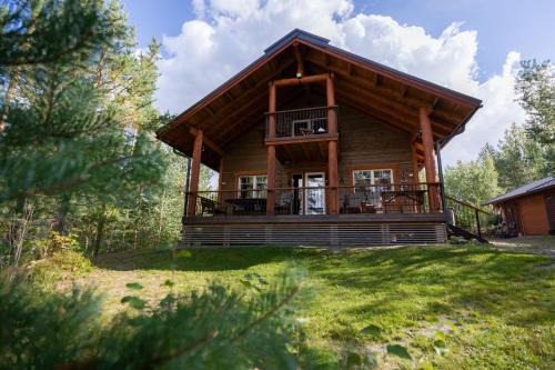 Villa Lummelahti House on the shore of Lake Saimaa