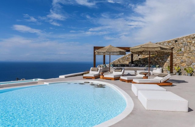 Villa M - Brand New Modern Luxury Villa w/Sunset View in Mykonos Island, Greece