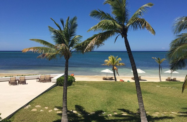 Villa overlooking Black Pearl Golf resort and the Caribbean ocean.