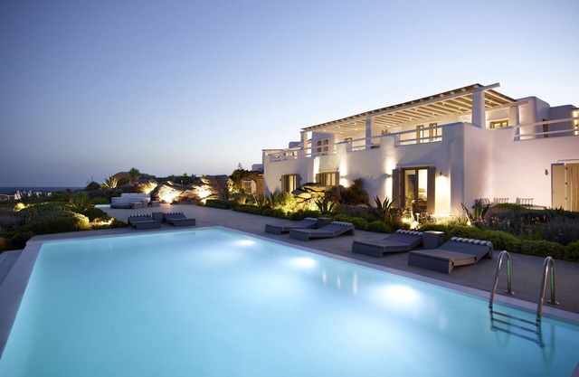 Villa Sepia 1 Luxury Waterfront Placed at the Best Location on Mykonos