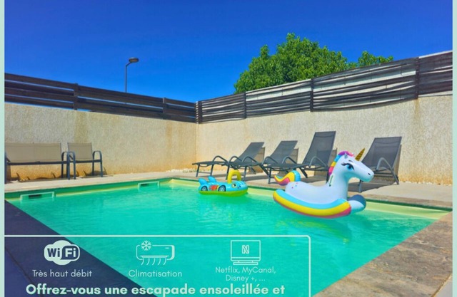 ⭐ Villa Sun Beauty, pool, quiet and sea view!