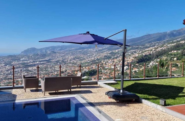 Villa With heated Private Pool(additional cost) & Sea View of whole of Funchal