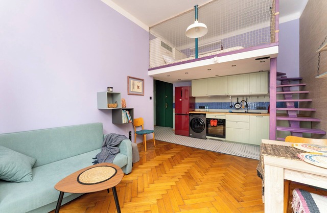 Vistula Bliss Apartment with Mezzanine