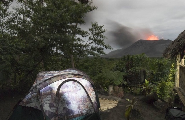 Volcano Roaring Front