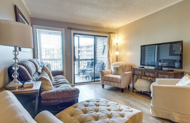 Walk to Coast: North Myrtle Beach Condo w/Pool!