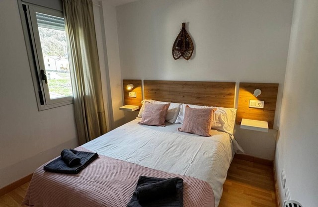 Warm apartment in the mountains, with great hiking trails around.