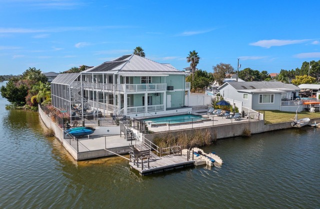 Water Front/Free Heated Salt Water Pool/Game Room/Amenities Galore