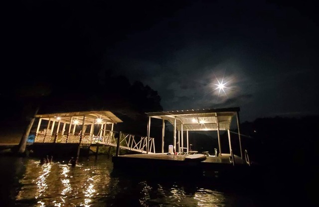 Water Front property with 300 feet of shore line and three acres of privacy.