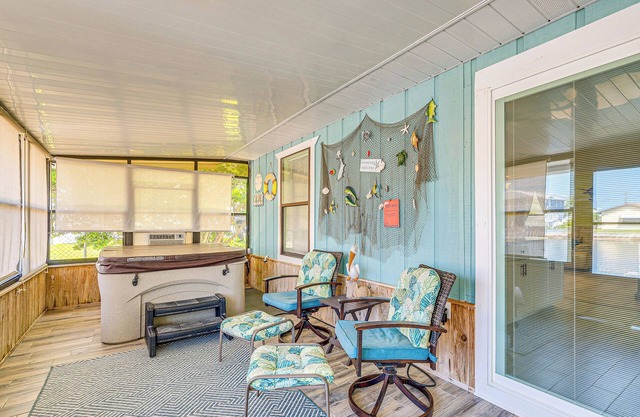 Waterfront Hernando Beach Home w/Dock & Hot Tub!