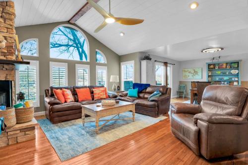 Waterfront Sunrise Beach Rental with Private Dock