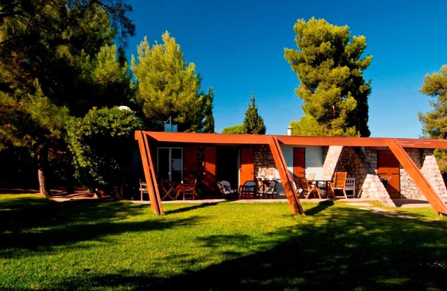 Waterfront Villa With Private Beach and Dock 'Villa Aggeliki', sleeps 15