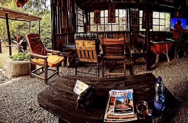We are what peace looks like. Paradise next to wild Lake Nakuru National Park🐾