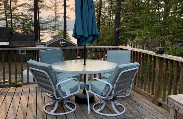 Webster Camp - rustic getaway with Webster Lake access, fire pit & large deck!