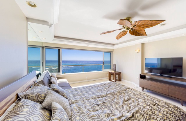 Welcome To Unit #1806! Exquisitely Beautiful High Floor At The Colony Surf.