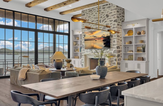 Where luxury meets perfection. 6BR, 4.5BA on Lake Chatuge.