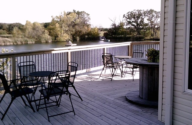 Winery Loft with views of the pond, and vineyard. New in 2012