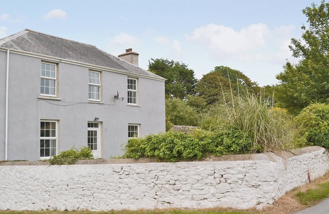 With a large garden, this farmhouse is an ideal property for a family holiday.