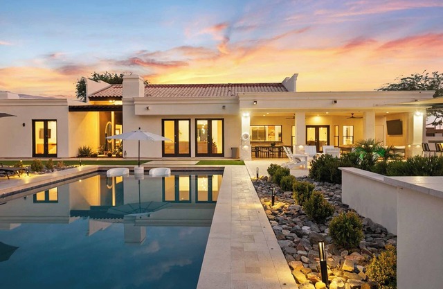 WM Phx Open 2026 - NEW! SWSS Cactus Crown: 7BR Estate, Sport Court, Pool, Hot Tub, Games