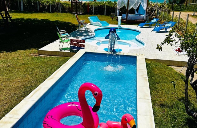 Wonderful Beachfront House 2 - Next to the Natural Pools, Brazilian Caribbean.
